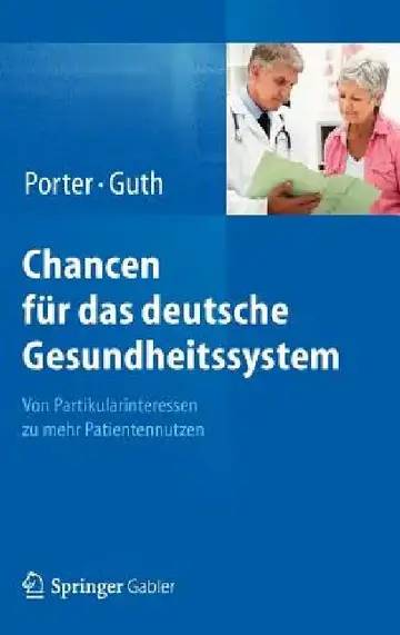 Cover of Chancen Für Das Deutsche Gesundheitssystem