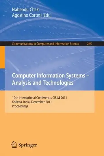 Cover of Computer Information Systems - Analysis and Technologies