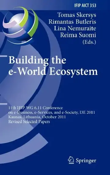 Cover of Building the E-World Ecosystem