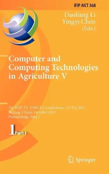 Cover of Computer and Computing Technologies in Agriculture V