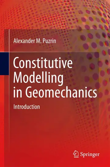 Cover of Constitutive Modelling in Geomechanics