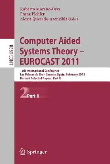 Cover of Computer Aided Systems Theory -- Eurocast 2011