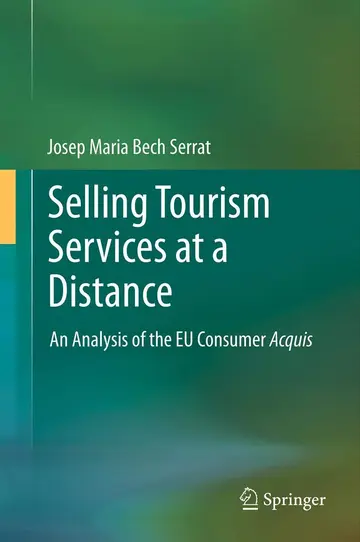 Cover of Selling Tourism Services at a Distance