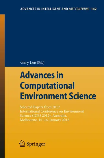 Cover of Advances in Computational Environment Science