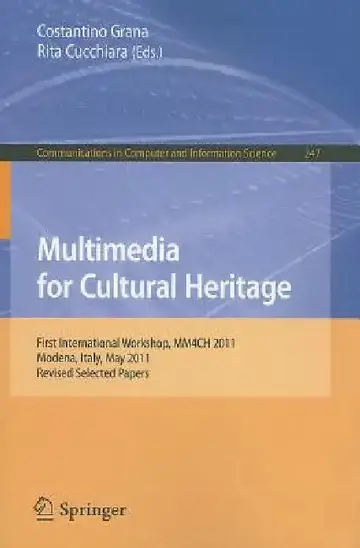 Cover of Multimedia for Cultural Heritage