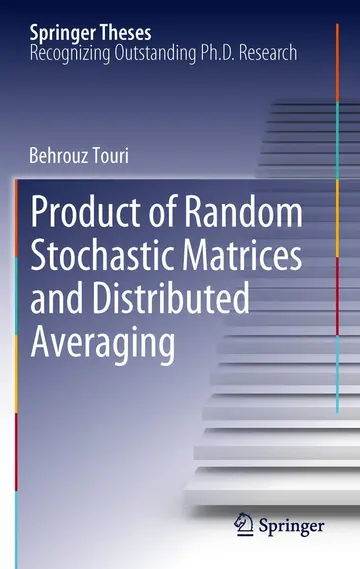 Cover of Product of Random Stochastic Matrices and Distributed Averaging