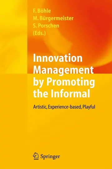 Cover of Innovation Management by Promoting the Informal