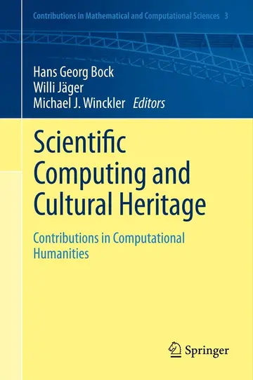 Cover of Scientific Computing and Cultural Heritage