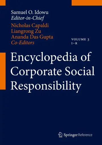 Cover of Encyclopedia of Corporate Social Responsibility