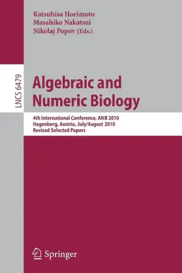 Cover of Algebraic and Numeric Biology