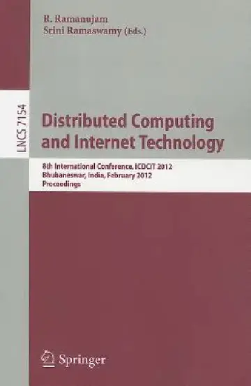 Cover of Distributed Computing and Internet Technology