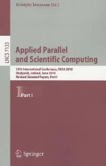 Cover of Applied Parallel and Scientific Computing