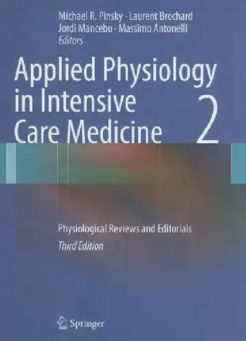 Cover of Applied Physiology in Intensive Care Medicine 2
