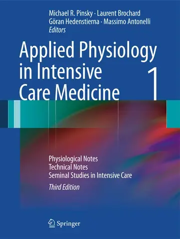 Cover of Applied Physiology in Intensive Care Medicine 1 3ed (hb 2012)