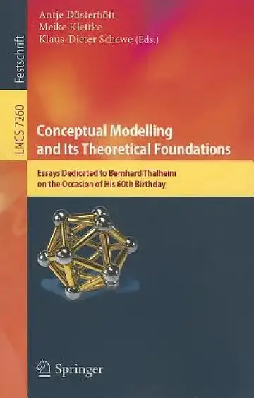 Cover of Conceptual Modelling and Its Theoretical Foundations