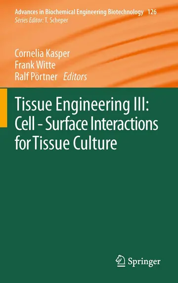Cover of Tissue Engineering III
