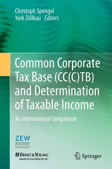 Cover of Common Corporate Tax Base Ccctb and Determination of Taxable Income