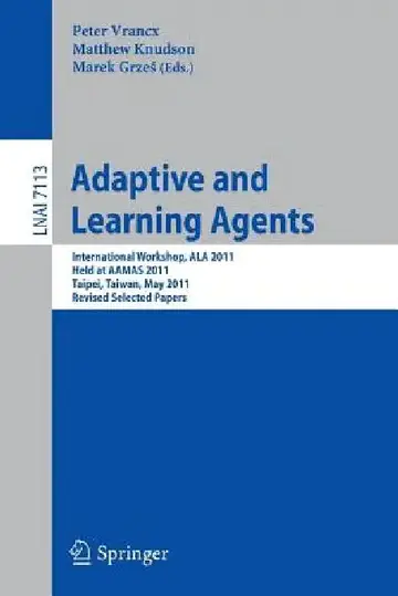Cover of Adaptive and Learning Agents