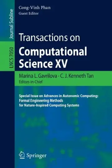 Cover of Transactions on Computational Science XV