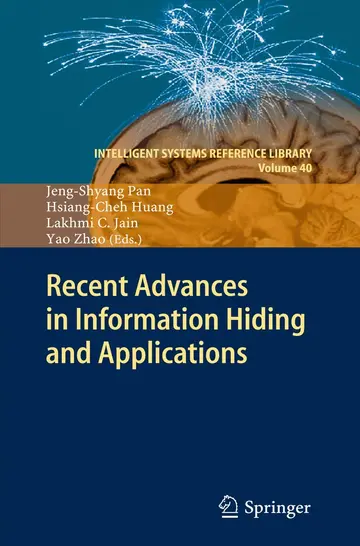 Cover of Recent Advances in Information Hiding and Applications