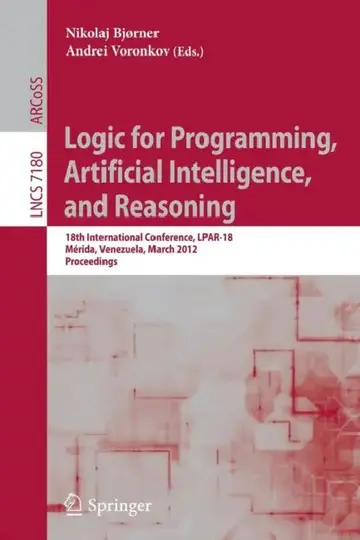 Cover of Logic for Programming, Artificial Intelligence, and Reasoning