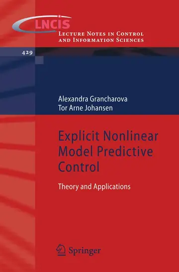 Cover of Explicit Nonlinear Model Predictive Control