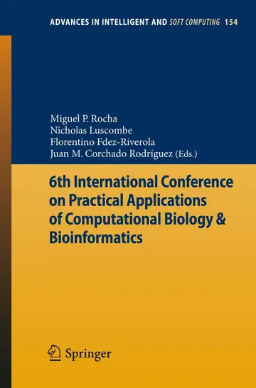 Cover of 6th International Conference on Practical Applications of Computational Biology & Bioinformatics