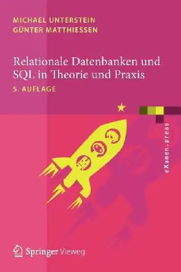 Cover of Relationale Datenbanken Und SQL in Theorie Und PRAXIS