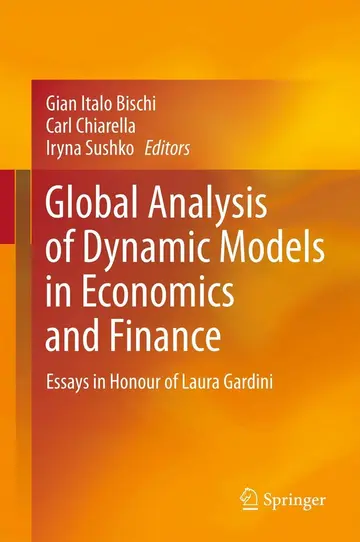 Cover of Global Analysis of Dynamic Models in Economics and Finance