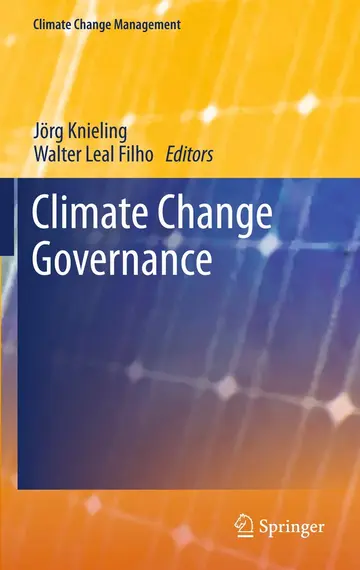 Cover of Climate Change Governance