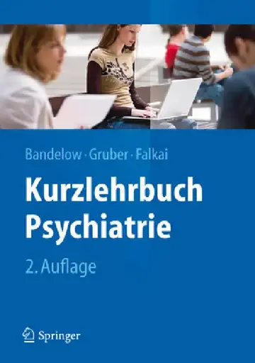 Cover of Kurzlehrbuch Psychiatrie
