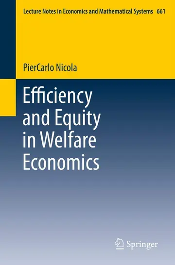 Cover of Efficiency and Equity in Welfare Economics