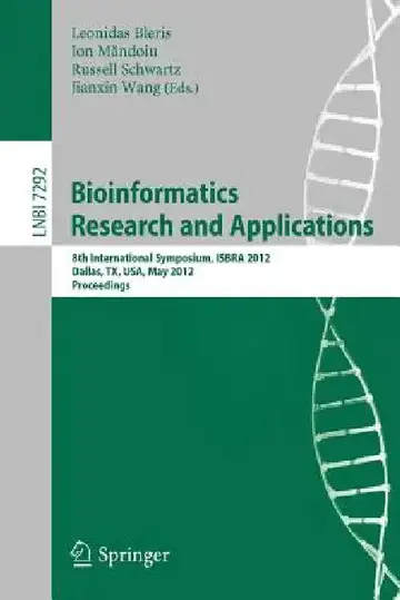 Cover of Bioinformatics Research and Applications