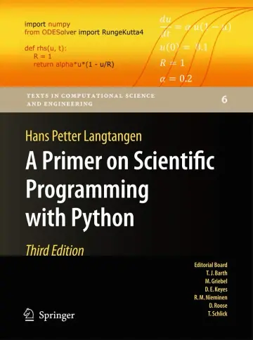 Cover of A Primer on Scientific Programming with Python