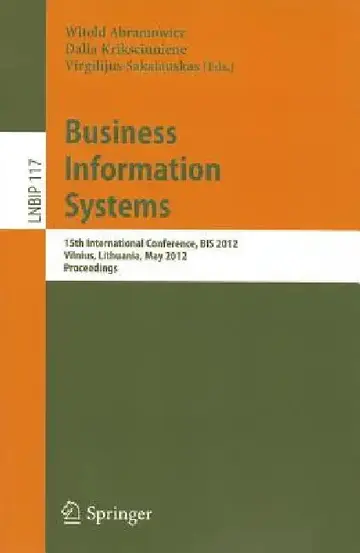 Cover of Business Information Systems