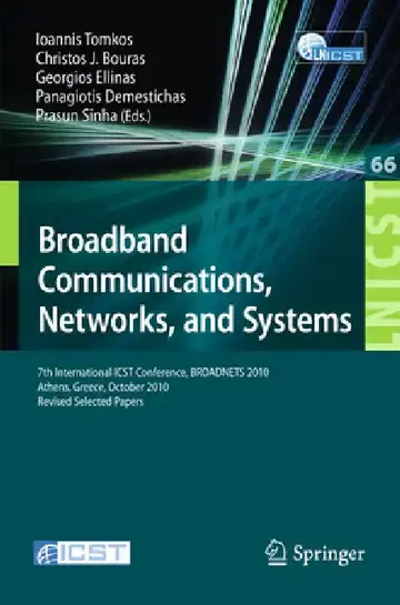 Cover of Broadband Communications, Networks and Systems