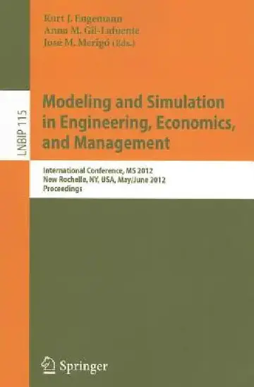 Cover of Modeling and Simulation in Engineering, Economics, and Management