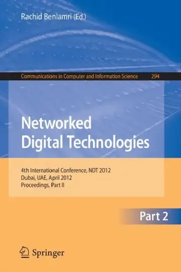 Cover of Networked Digital Technologies, Part II