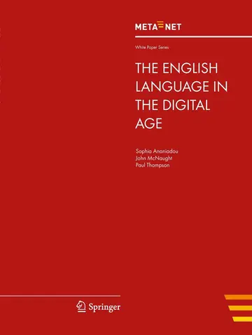 Cover of The English Language in the Digital Age