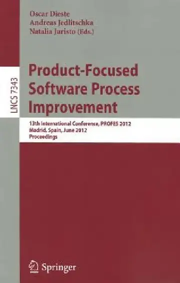 Cover of Product-Focused Software Process Improvement