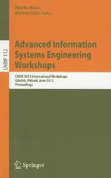 Cover of Advanced Information Systems Engineering Workshops