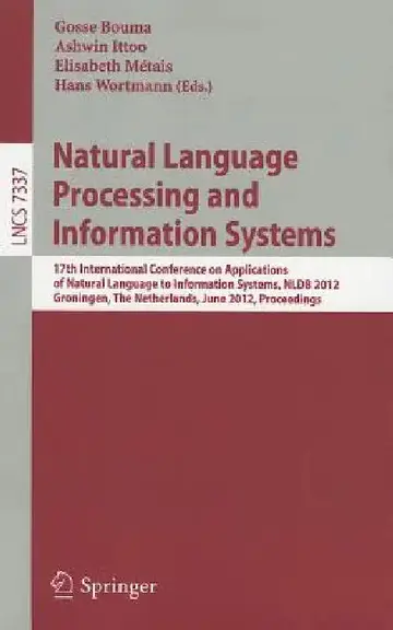 Cover of Natural Language Processing and Information Systems