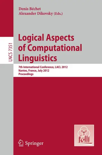 Cover of Logical Aspects of Computational Linguistics