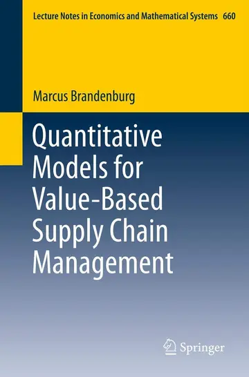 Cover of Quantitative Models for Value-Based Supply Chain Management