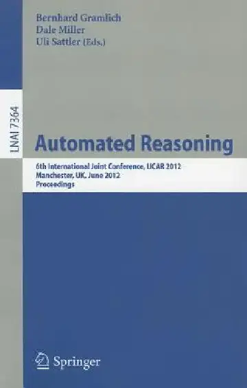 Cover of Automated Reasoning