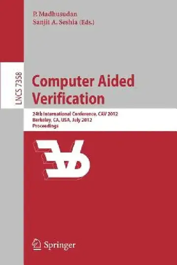 Cover of Computer Aided Verification