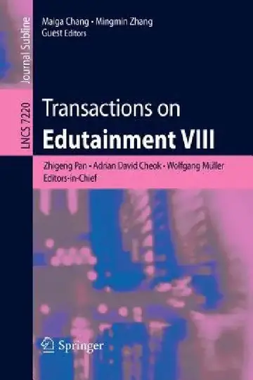 Cover of Transactions on Edutainment VIII