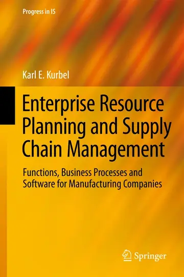 Cover of Enterprise Resource Planning and Supply Chain Management