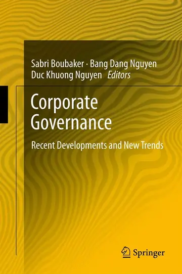 Cover of Corporate Governance