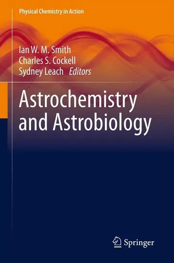 Cover of Astrochemistry and Astrobiology (hb 2013)
